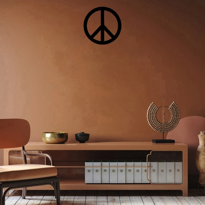 Decorative Wall Wrought Iron Peace Metal Wall Art